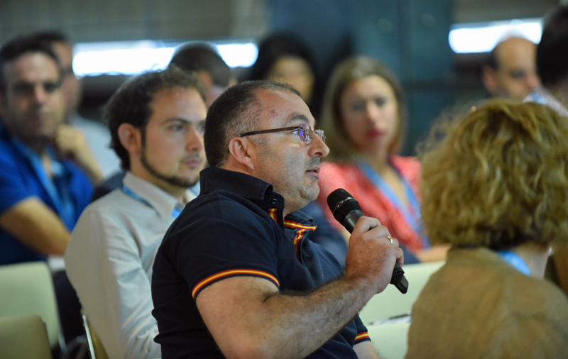 Interacción con el Público en el III Congreso Edificios Inteligentes